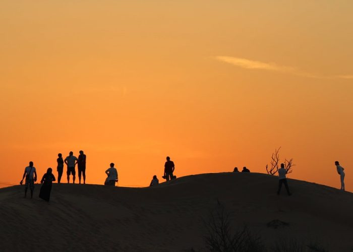 Dubai Desert Sunset